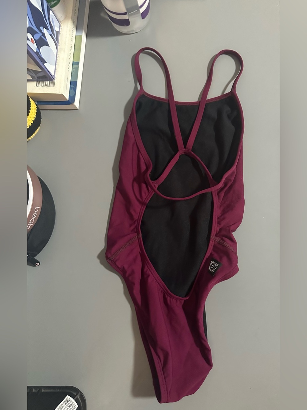 JOLYN - Burgundy Perry onesie